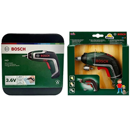 Bosch Ixo 7 Şarjlı Tornavida 3.6 V + Bosch Ixo Oyuncak Seti