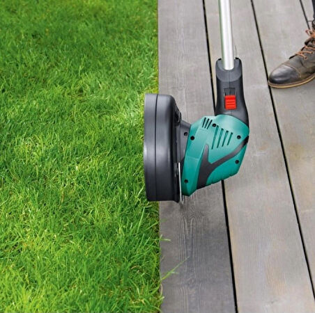 Bosch Easygrasscut 18-230 Akülü Kenar Kesme Makinesi (2,0 Ah Tek Akü) + Bakım Spreyi + Koruyucu Gözlük + Yedek Misina Seti