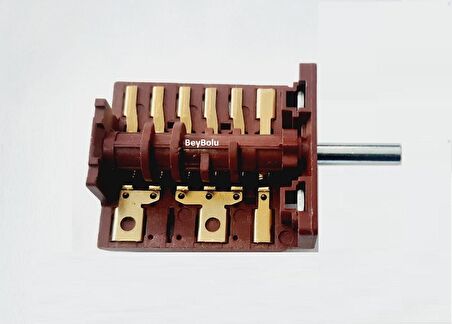 Alveus Fırın Komitatör , Ankastre Fırın 6 Konum Kademe Anahtarı 6 konum + off 