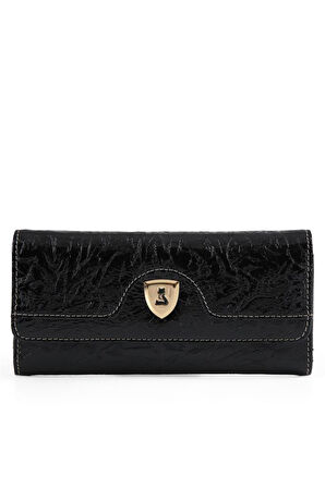 FOXER Olimpos Hakiki Deri Gold Detaylı Kadın Kartlık ve Cüzdan 