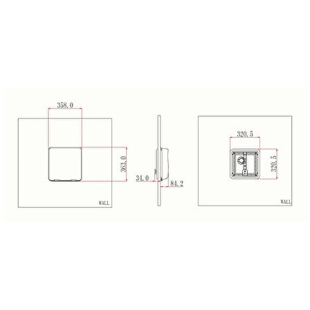 Berhimi 12V 28x28cm Fanlı Karavan Tavan Heki