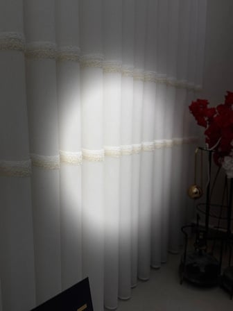 NİVEMESHOME PETEK EKRU  1/3 PİLELİ  TÜL PERDE