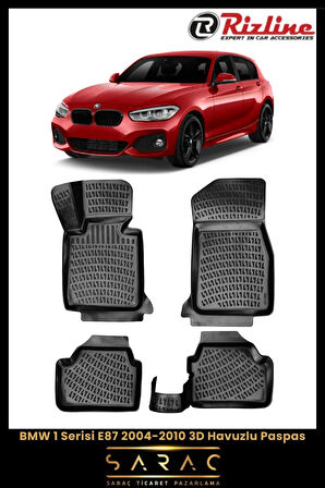 Rizline BMW 1 Serisi E87 2006 Model 3D Havuzlu Paspas