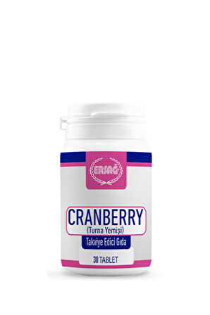 ERSAĞ CRANBERRY (TURNA YEMİŞİ) TABLET