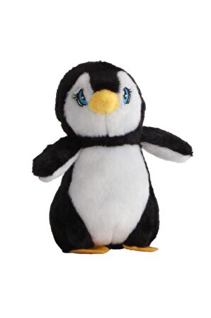 Beyaz Küçük Sevimli Penguen Peluş Oyuncak 15 cm