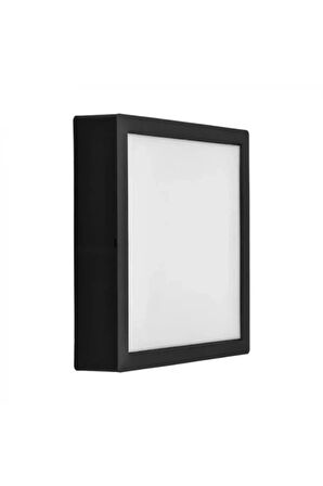 CT-5236 B 18W 6400K SIVA ÜSTÜ KARE LED PANEL SİYAH ÇERÇEVE