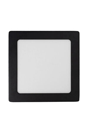 CT-5236 B 18W 6400K SIVA ÜSTÜ KARE LED PANEL SİYAH ÇERÇEVE