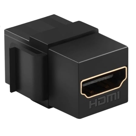 Lunatic 8960 HDMI 2.0 Dişi To Dişi Keystone Jack Adaptör Çevirici Uzatma Dönüştürücü Ara Bağlantı