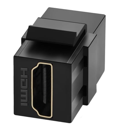 Lunatic 8960 HDMI 2.0 Dişi To Dişi Keystone Jack Adaptör Çevirici Uzatma Dönüştürücü Ara Bağlantı