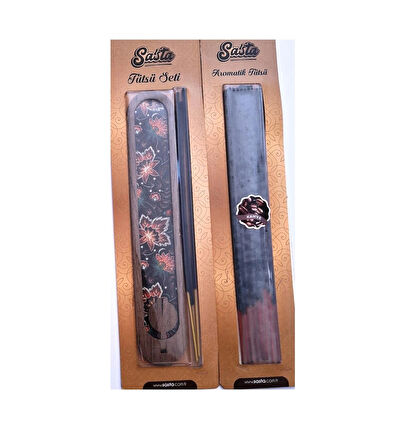 Sasta Aromatik Tütsü İkili Paket ( Tütsü Seti ve Kahve )