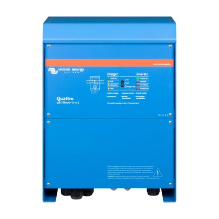 Victron Quattro 48/8000/110-100/100 48V 8000VA 6400W Şarjlı 110A Şarj, 100A Transfer Tam Sinüs İnvertör