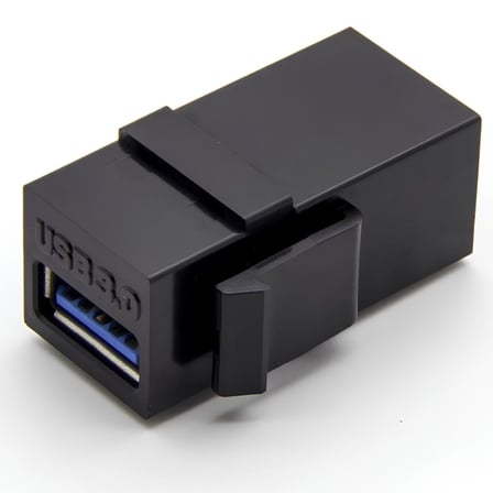 Lunatic 8860 USB 3.0 A Dişi To Dişi Keystone Jack Adaptör Çevirici Uzatma Dönüştürücü Ara Bağlantı