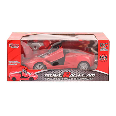 RG-1382-9-11 Kumandalı Kapıları Açılabilir Işıklı Spor araba 1:24