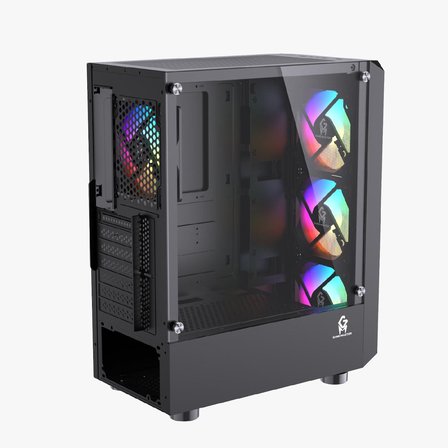 Game Master R14 Rainbow 4 Fanlı ATX Gaming Kasa 450W PSU