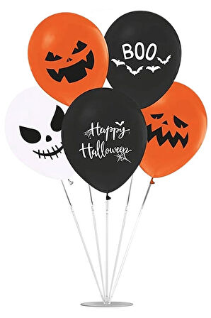 Halloween Balonlu Stand Set 7'li
