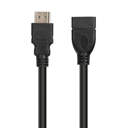 Parcbeny 29569 HDMI Erkek HDMI Dişi 2 Metre Gold Uzatma Kablo