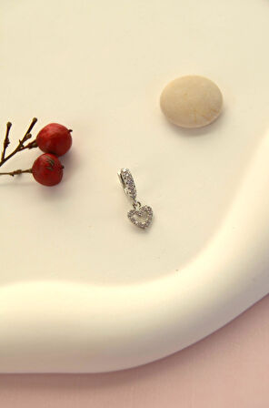 6 mm Kalpli Halka Piercing Forward Helix Tragus Kıkırdak Helix Kalp Piercing