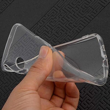 Gpack Samsung Galaxy A20s Kılıf Süper Silikon Yumuşak Arka KorumaNano Glass