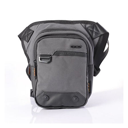 ÇÇS 31257 Motosiklet Bel Bacak Çantası Gri