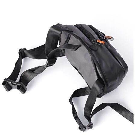 ÇÇS 31257 Motosiklet Bel Bacak Çantası Gri