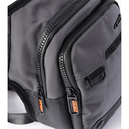 ÇÇS 31257 Motosiklet Bel Bacak Çantası Gri