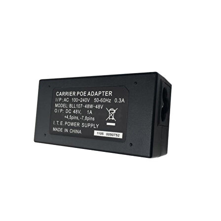 48 Volt POE Switch İnjector POE 48V POE Power POE Adaptör 48V 1A