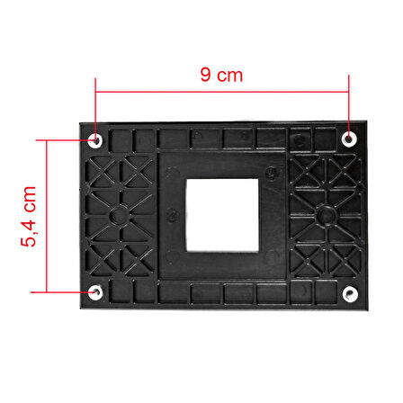 AMD AM4 cpu işlemci fanı ayağı am4 fan sabitleyici aparat
