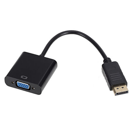 display to vga çevirici kablo display erkek vga 15 pin dişi kablo