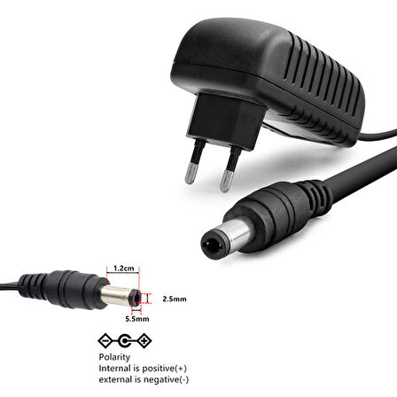 AC/DC 5v3A adaptör 5 volt 3 amper adaptör 5.5mmx2.5mm