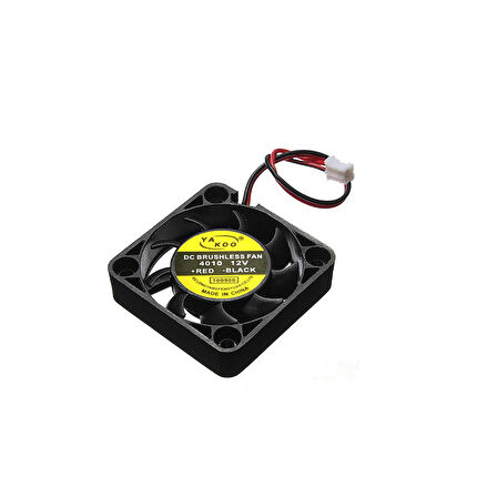 12 v 4cm 2 pinli soğutucu fan 4x4x1 cm fan 12 volt fan