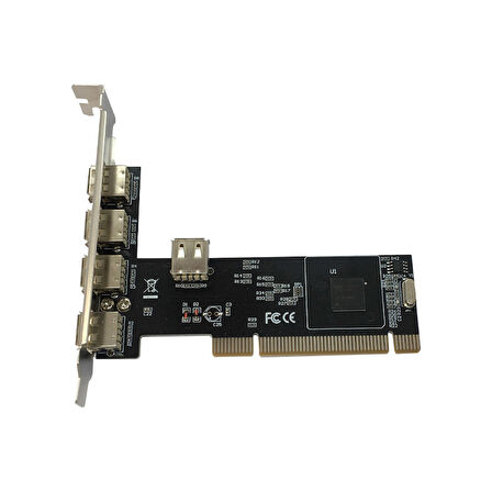 Usb 2.0 PCI 5 port usb çoklayıcı hub kasa içi pcı usb çoklayıcı