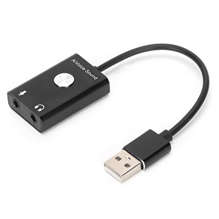 Usb ses kartı USB sanal 9.1 kanal ses kartı mikrofon kulaklık girişli