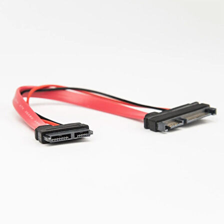 Sata data 22pin to 7+6 13 pin slimline sata çaevirici kablo