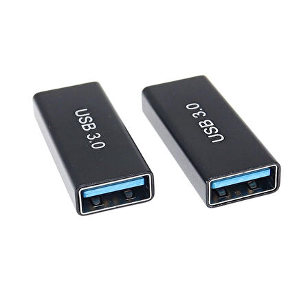 Usb 3.0 dişi dişi çevirici USB3.0 alümiyum ara birleştirici