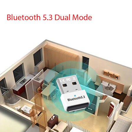 Dual çift modlu 5.3 USB Bluetooth adaptör dual mod bluetooth adaptör