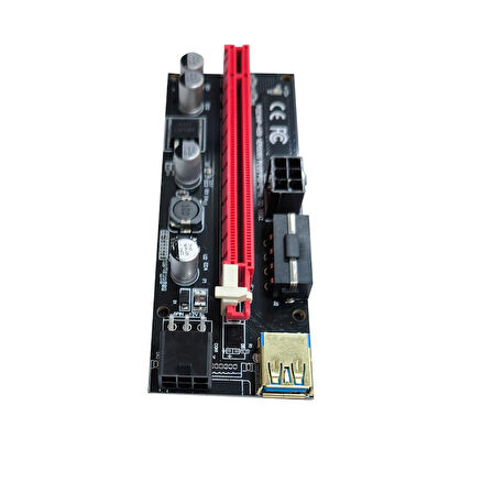 PCI-E Riser 009S 16X Extender PCI-E Riser USB 3.0 grafik kartı