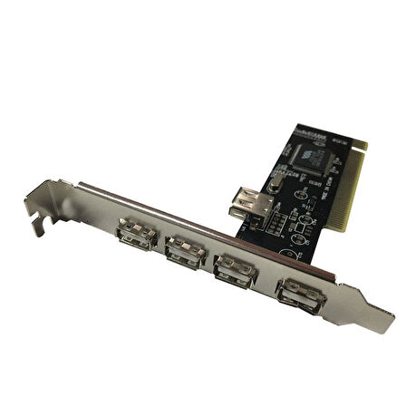 PCI usb 2.0 5 port çoklayıcı hub  kasa içi usb 2.0 çoklayıcı kart