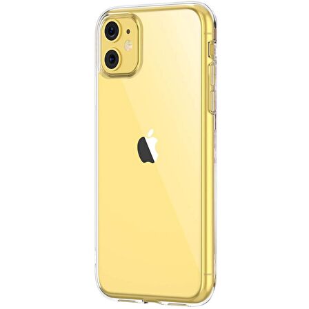 Gpack Apple iPhone 11 Kılıf Süper Silikon Yumuşak Arka Koruma