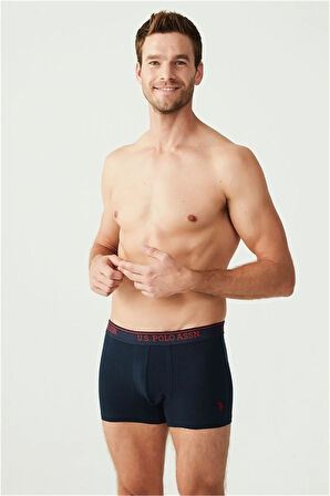 U.s Polo Assn. 80097 Erkek 3 Lü Boxer-siyah&antrasit&lacivert