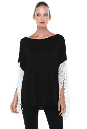 GENİŞ KESİM PÜSKÜL KOL TUNİK 