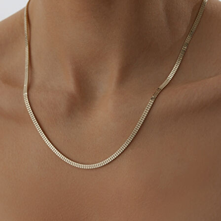 Çift Sıra Küp Zincir