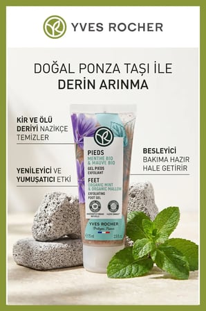 Ayak ve Topuk Peelingi Ponza Taşlı Yumuşatıcı Ölü Deri Arındırıcı 75 ml