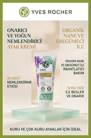 Kuru ve Çok Kuru Ciltler İçin Onarıcı Yoğun Nemlendirici Ayak Kremi 75 ml