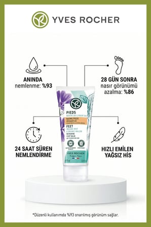 Ayak Bakım Kremi Onarıcı Yoğun Nemlendirici Kuru ve Çok Kuru Cilt 75 ml