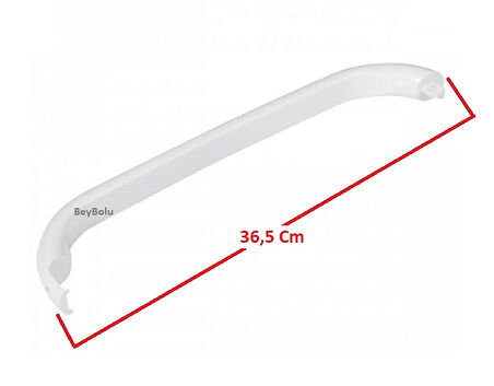 Profilo Uyumlu Buzdolabı Kapı Kolu 36,5 cm BEYAZ , Tek Vida Tip Kapak Kol