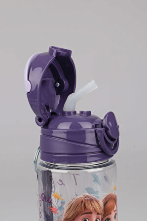 "DEKOMUS CEP DEFTERİ HEDİYELİ" YENİ SEZON LİSANSLI FROZEN ELSA 500 ML TRITAN MATARA