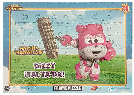 Dizzy İtalya'da 48 Parça Çocuk Puzzle