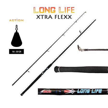 Oskar Long Life Xtra Flexx 210cm 10-30gr Spin Olta Kamışı