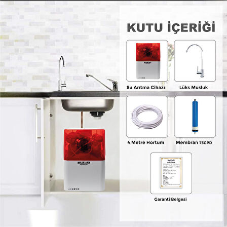 SUZUKI Technology 5 Aşamalı Su Arıtma Cihazı-Ekonomik Model LANSMANA ÖZEL FİYAT