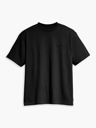 Levi's Erkek Siyah Red Tab Vintage Tee Mineral Black T-shirt- A0637-0001